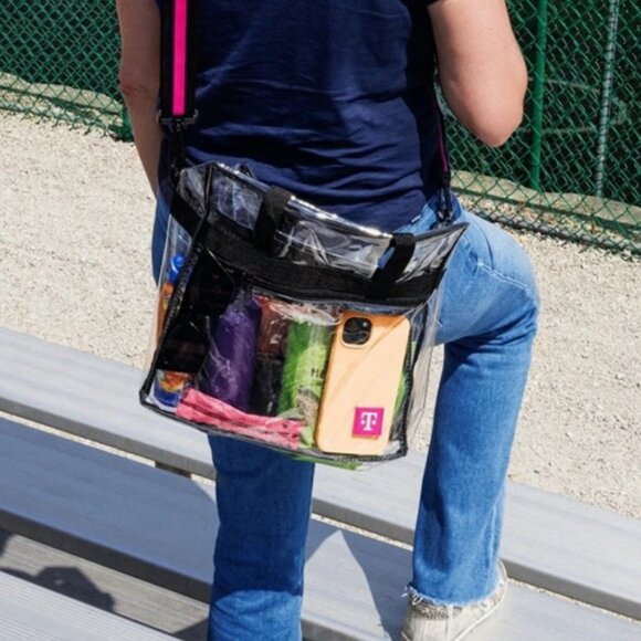 NEW- Set of 2 - Tmobile Clear bag - Picture 1 of 2